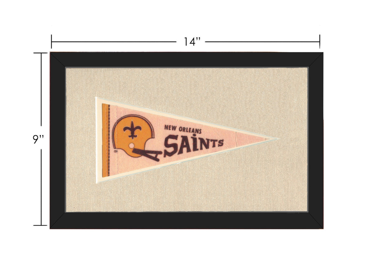Vintage New Orleans Saints Pennant