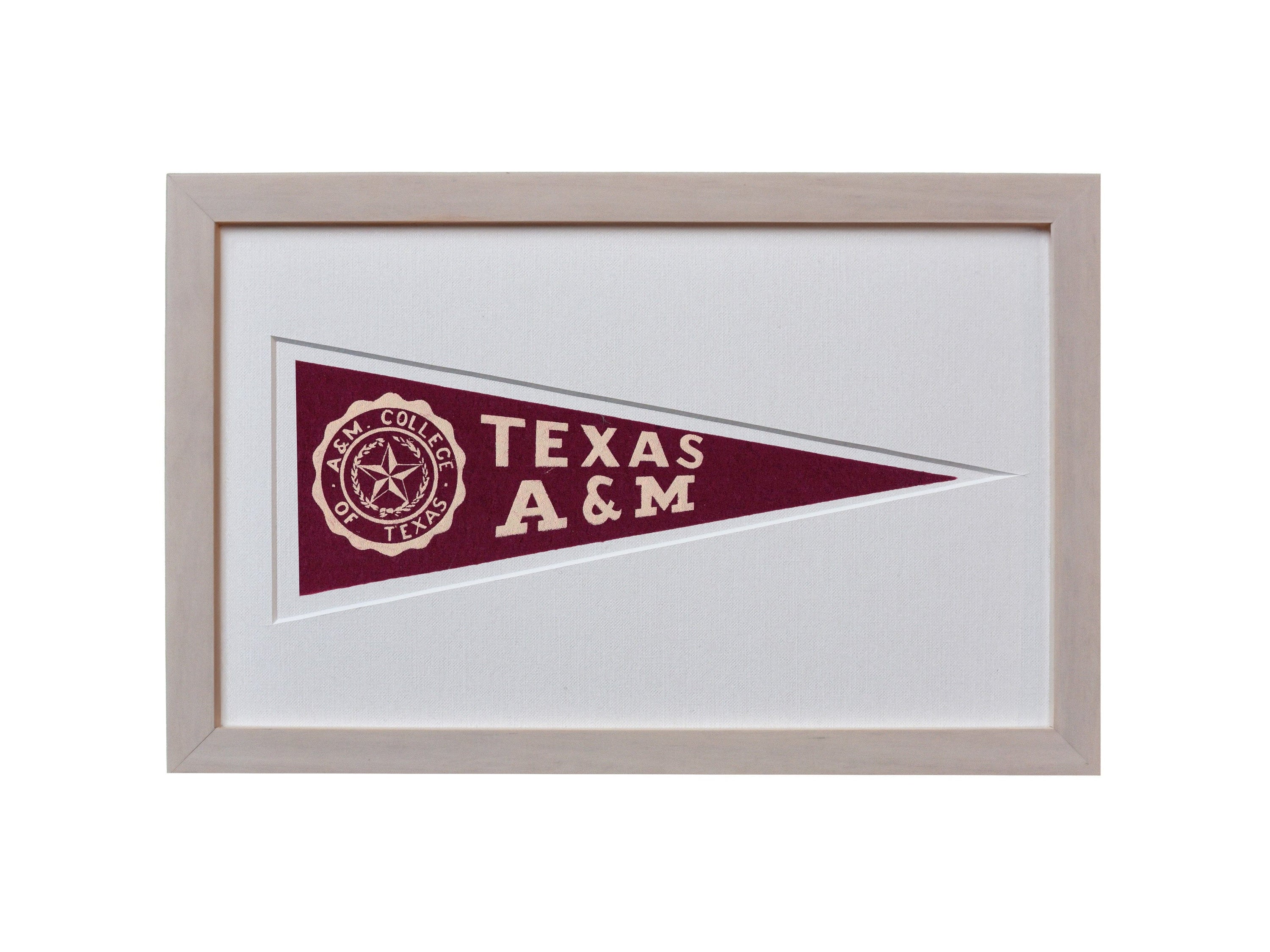 Americana Memories Vintage Texas A&amp;M Hormel Pennant