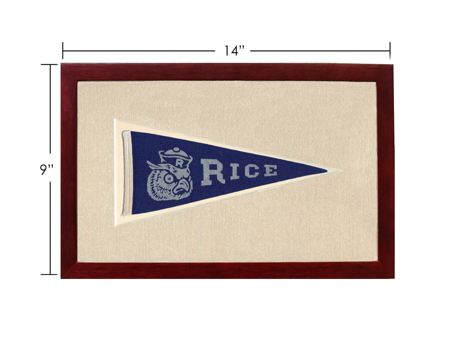 Vintage Rice Pennant