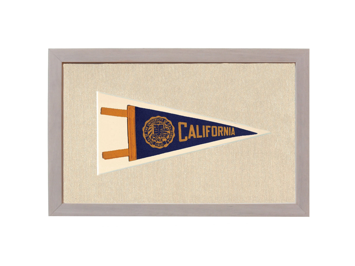 Americana Memories Vintage Pennants and Memorabilia Vintage University of California Pennant