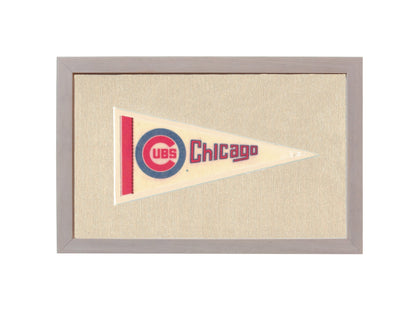 Americana Memories Vintage Pennants and Memorabilia Vintage Chicago Cubs Pennant