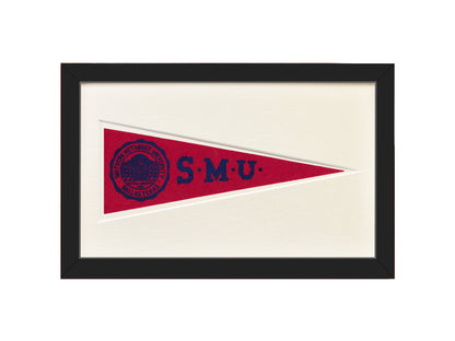 Vintage Southern Methodist University Hormel Pennant