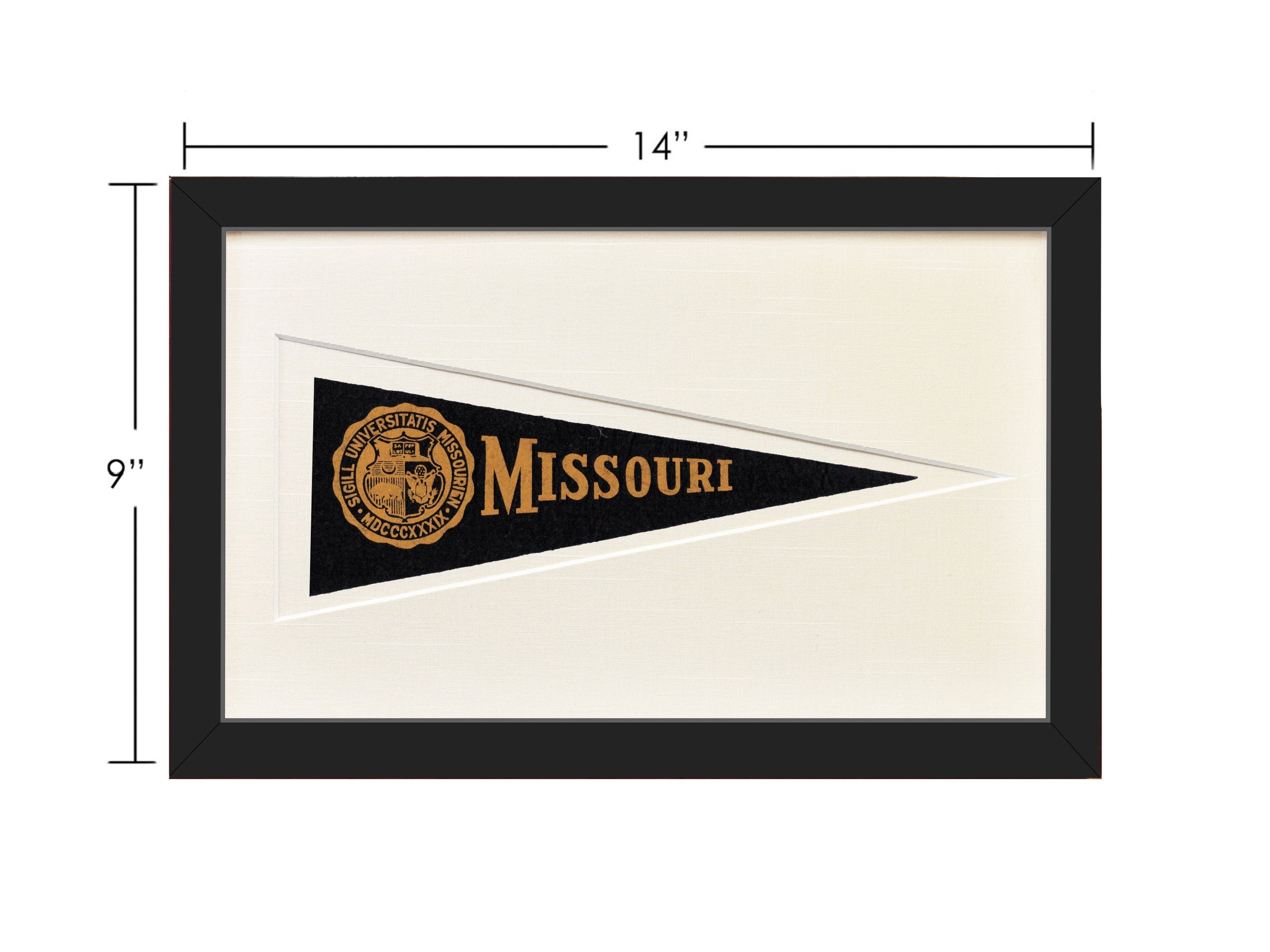 Americana Memories Vintage University of Missouri Hormel Pennant