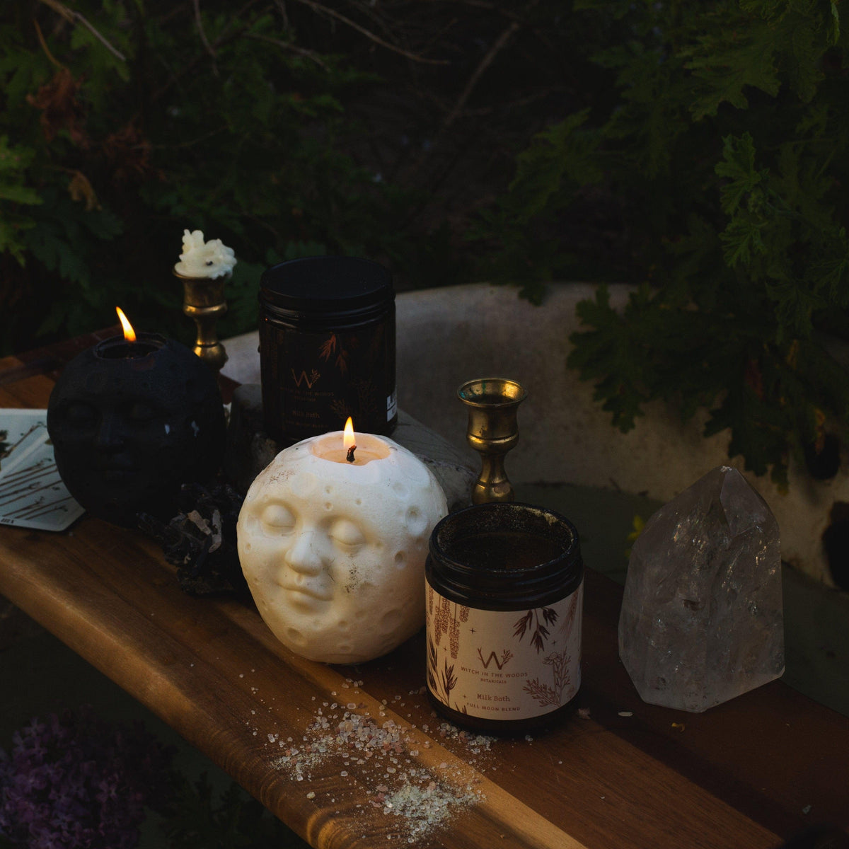 Witch in the Woods Botanicals Candle Full Moon Candle