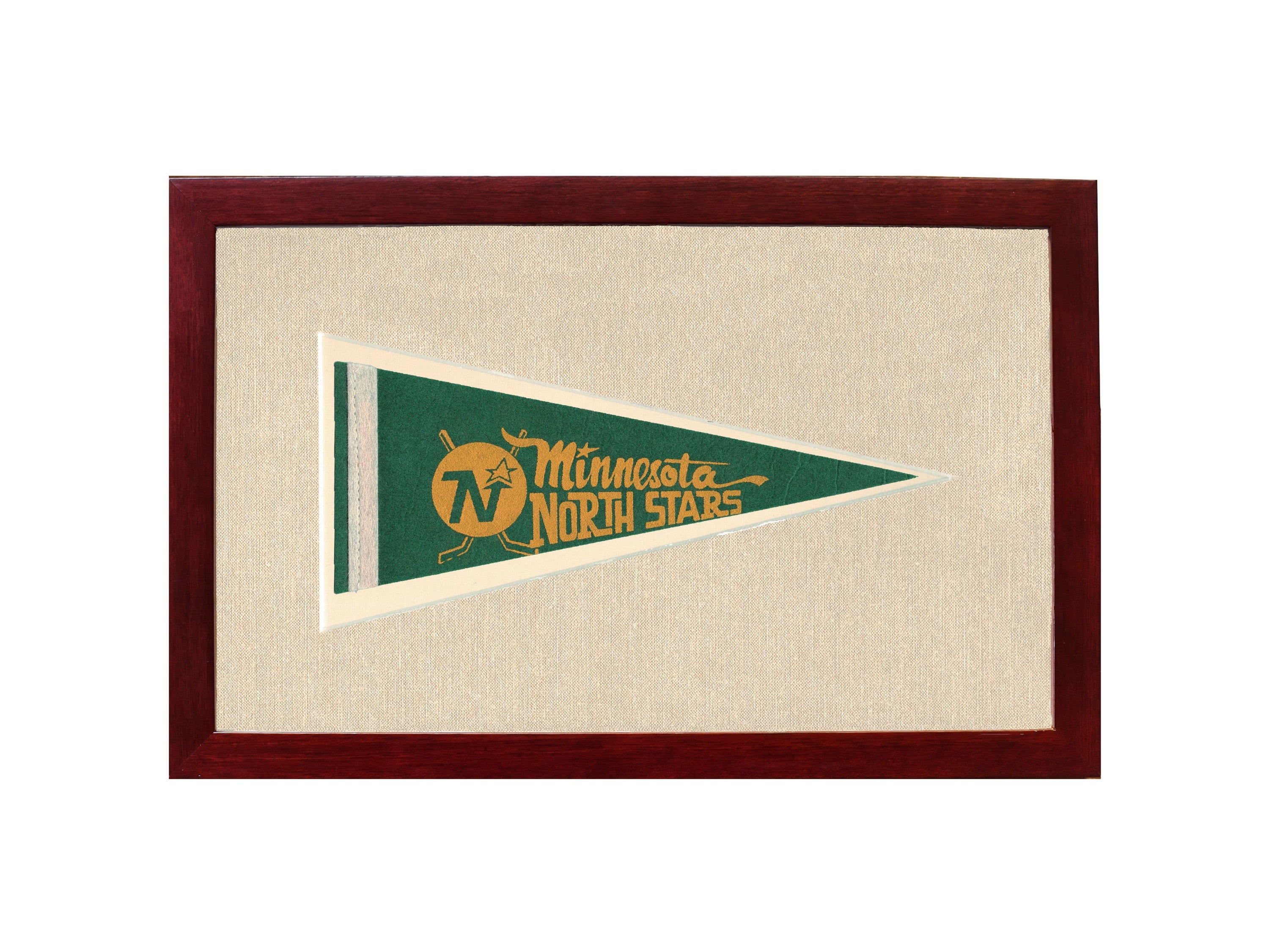 Vintage Minnesota North Stars Pennant