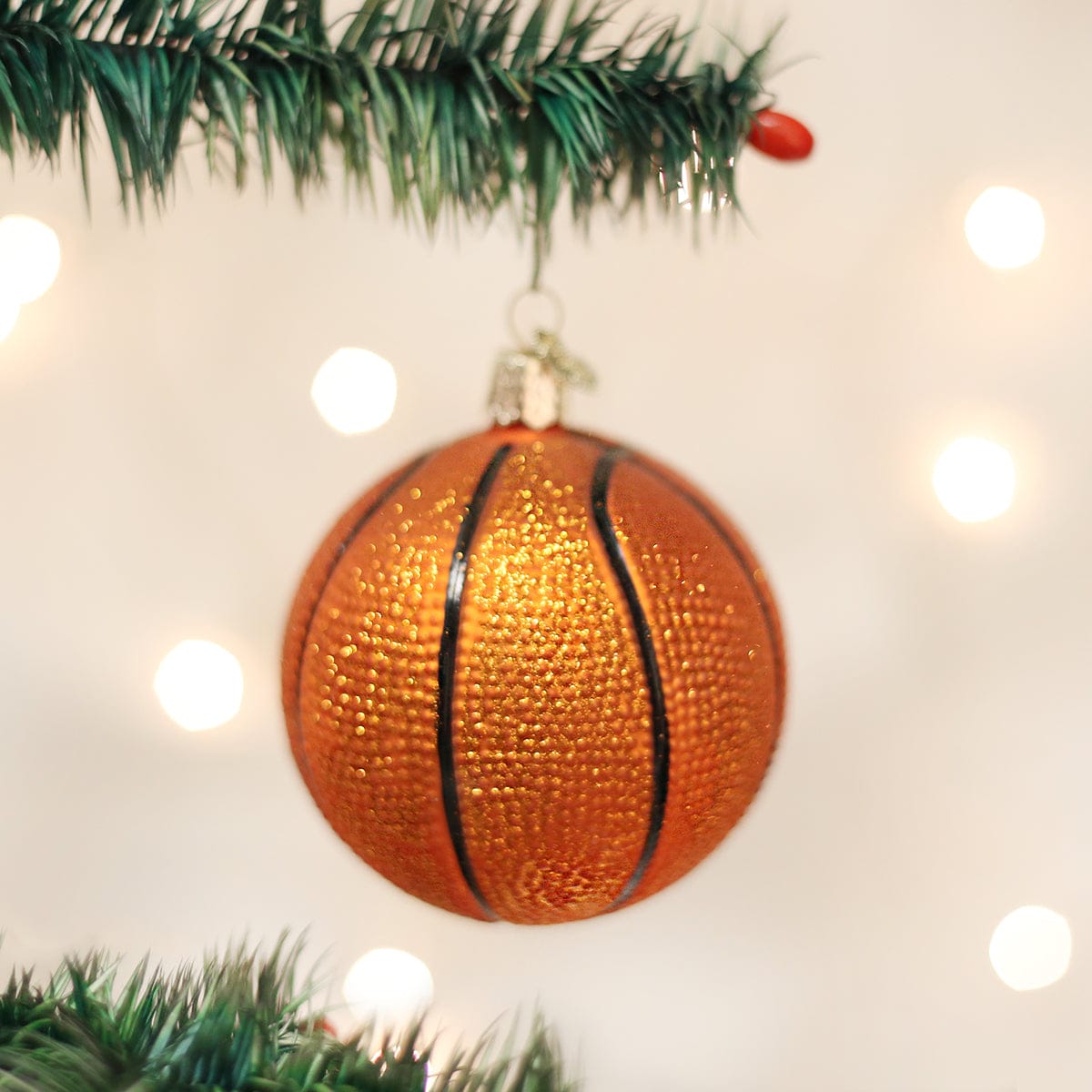 Old World Christmas 3 X 3 X 3 / 44010 Basketball Ornament