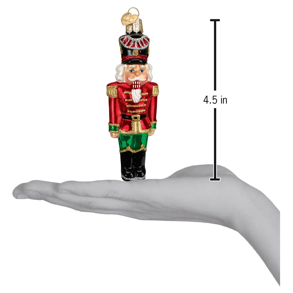Old World Christmas 4.5 X 1.75 X 1.25 / 44043 Nutcracker General Ornament