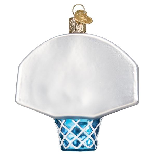 Old World Christmas 3.5 X 1.75 X 3.5 / 44164 Basketball Hoop Ornament