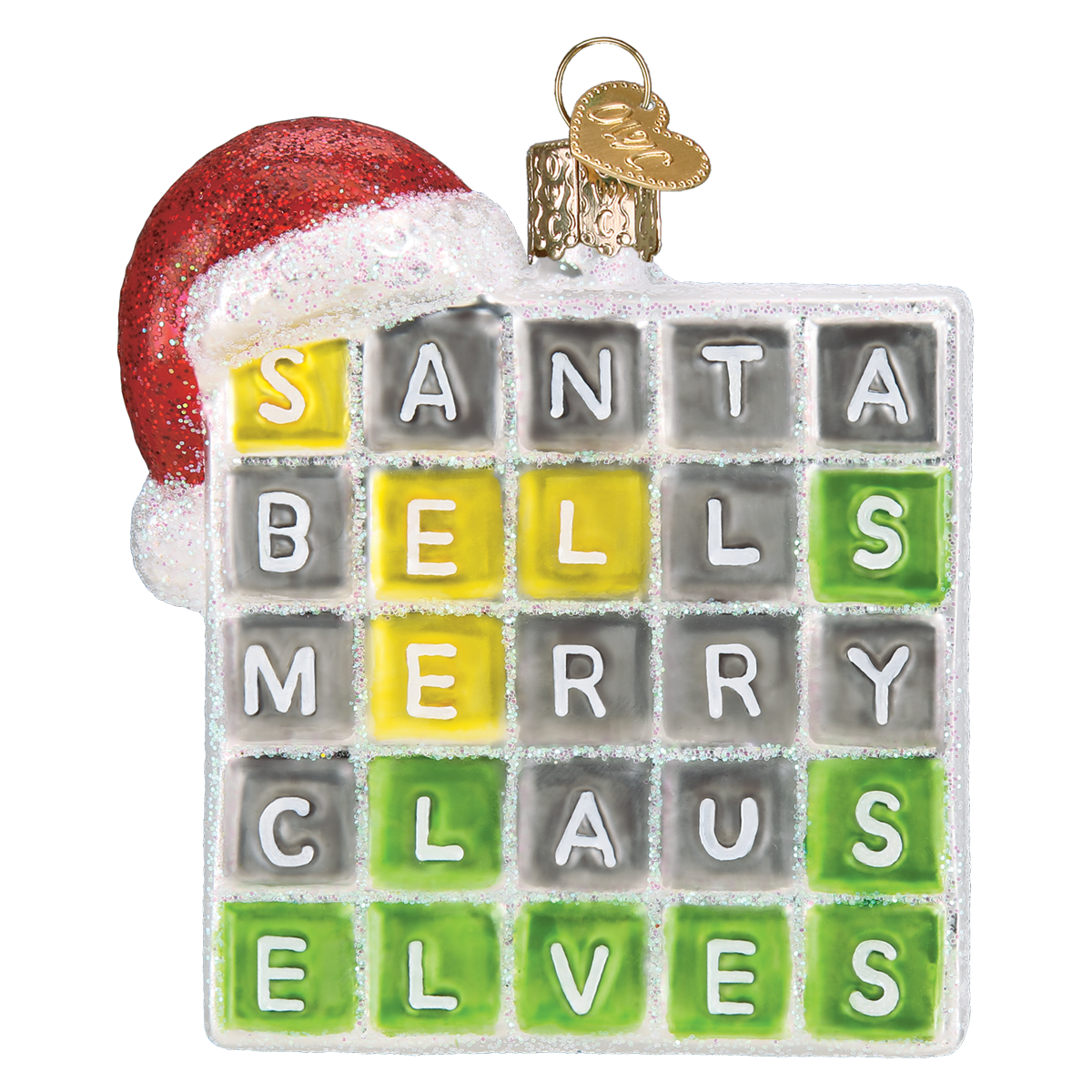 Merry Words Ornament - My American Goods
