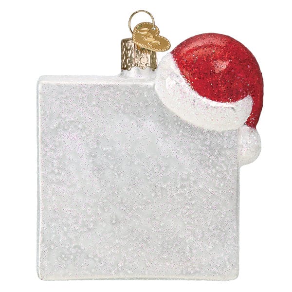 Old World Christmas 3.25 X 3.75 X 1.25 / 44196 Merry Words Ornament