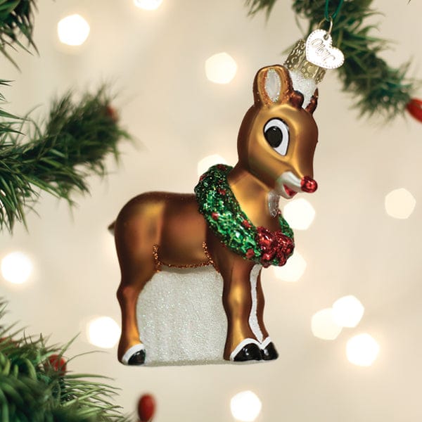 Old World Christmas 4 X 3.25 X 1.5 / 44202 Rudolph The Red-Nosed Reindeer® Ornament