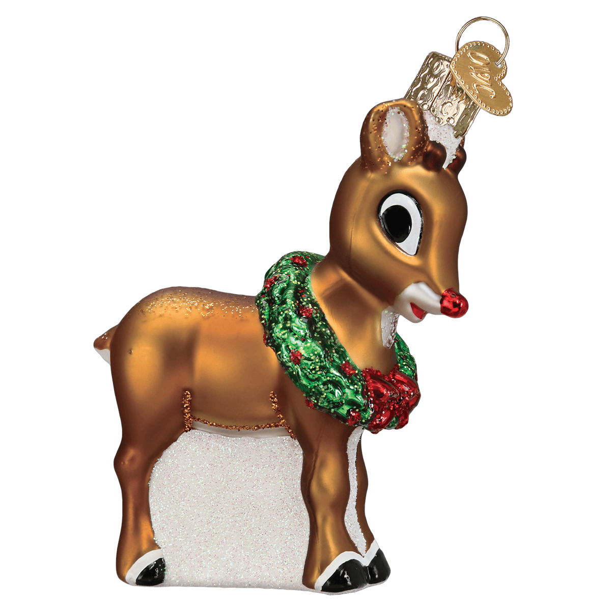 Old World Christmas 4 X 3.25 X 1.5 / 44202 Rudolph The Red-Nosed Reindeer® Ornament