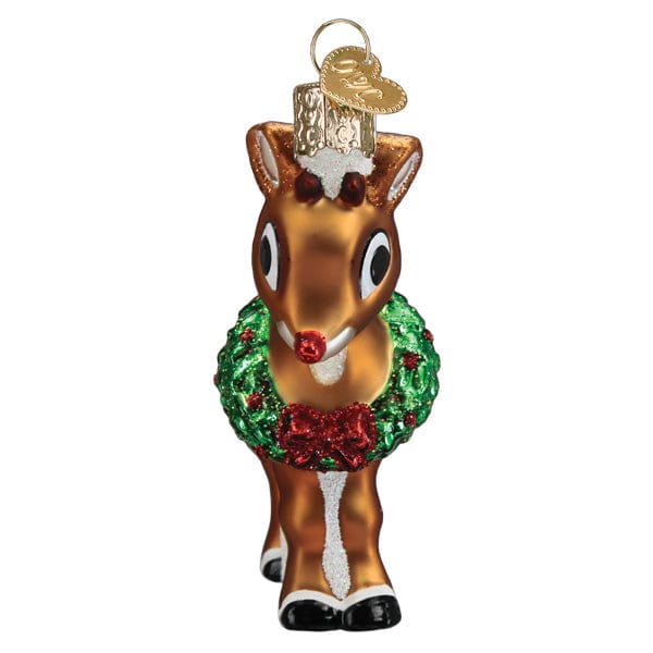 Old World Christmas 4 X 3.25 X 1.5 / 44202 Rudolph The Red-Nosed Reindeer® Ornament