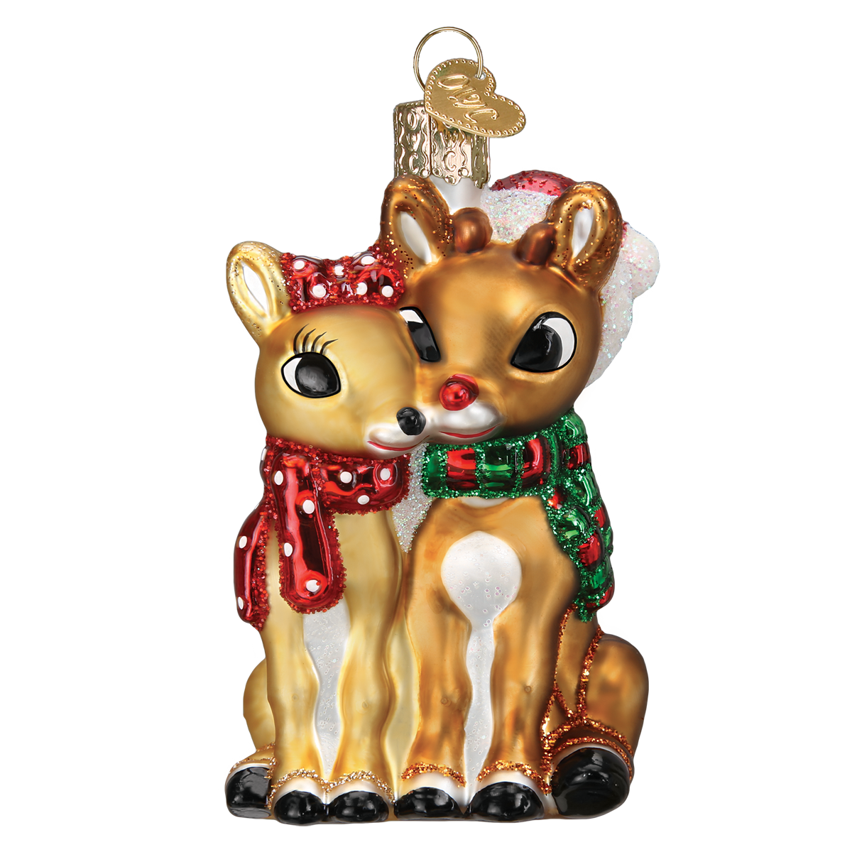 Rudolph® And Clarice™ Ornament - My American Goods