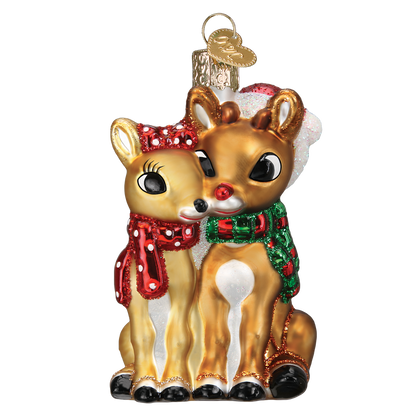 Rudolph® And Clarice™ Ornament - My American Goods