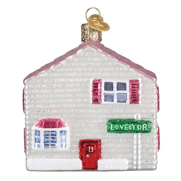 Old World Christmas 3.5 X 3.1 X 1.75 / 44243 Lovely Doll House Ornament