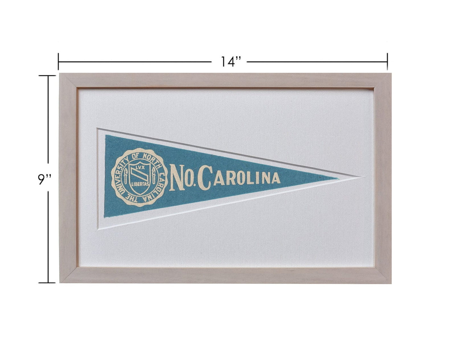 Americana Memories Vintage University of North Carolina Hormel Pennant
