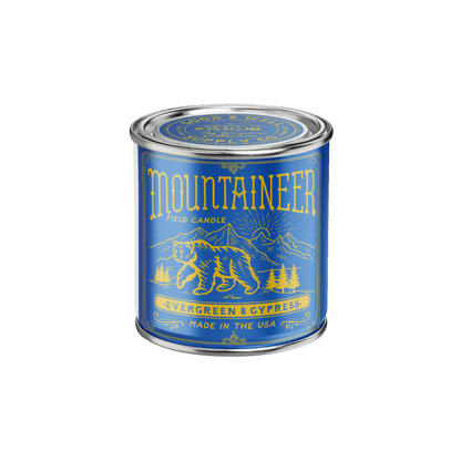 Good &amp; Well Supply Co Candles Half Pint / 8oz / Cotton Mountaineer Field Candle