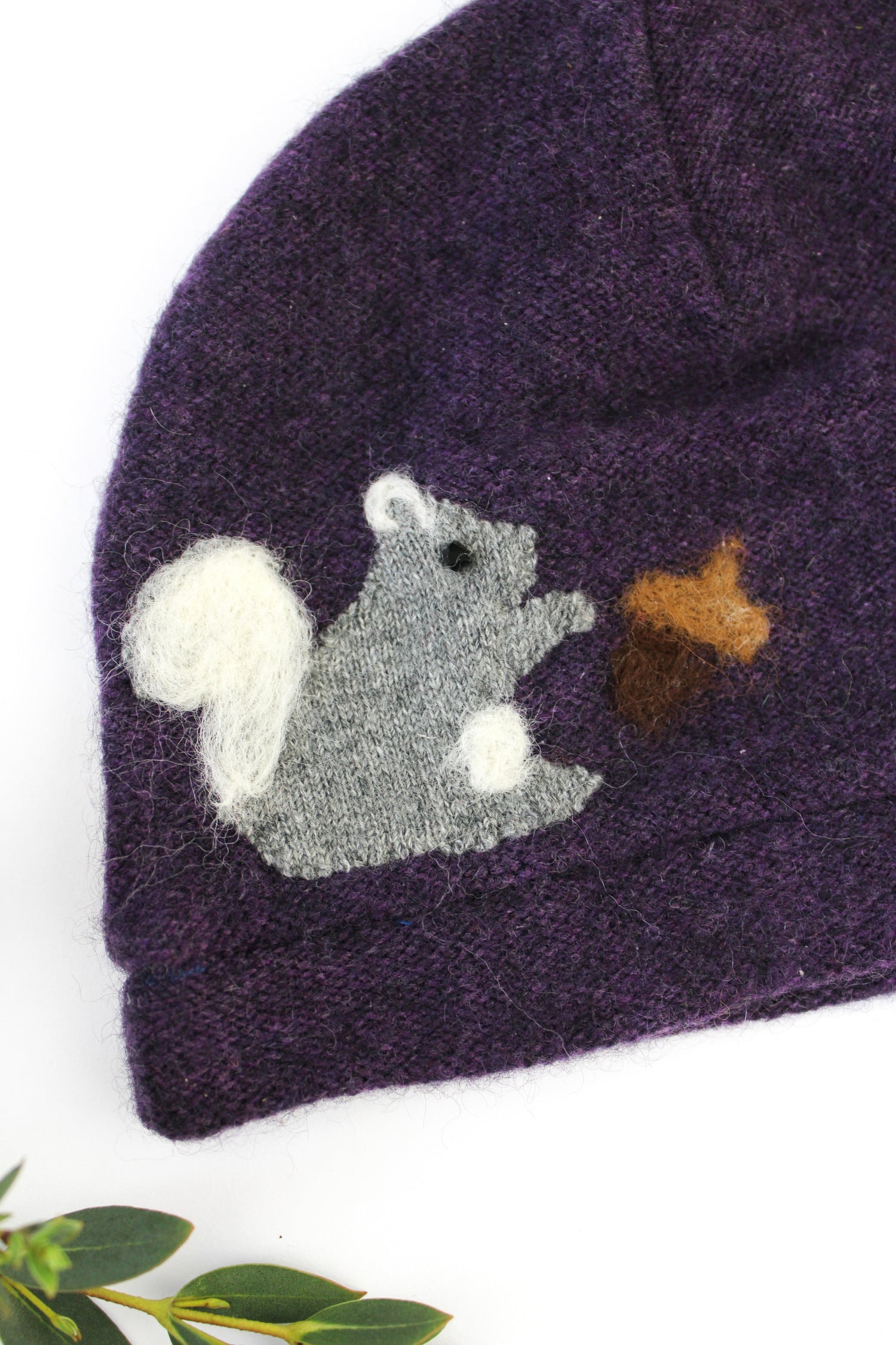 Squirrel Cashmere Hat - Baby - My American Goods