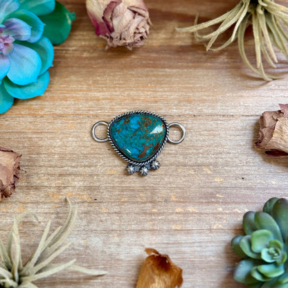 MJ Turquoise Twilly Scarf Slides