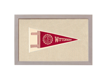 Vintage Wittenberg College Pennant