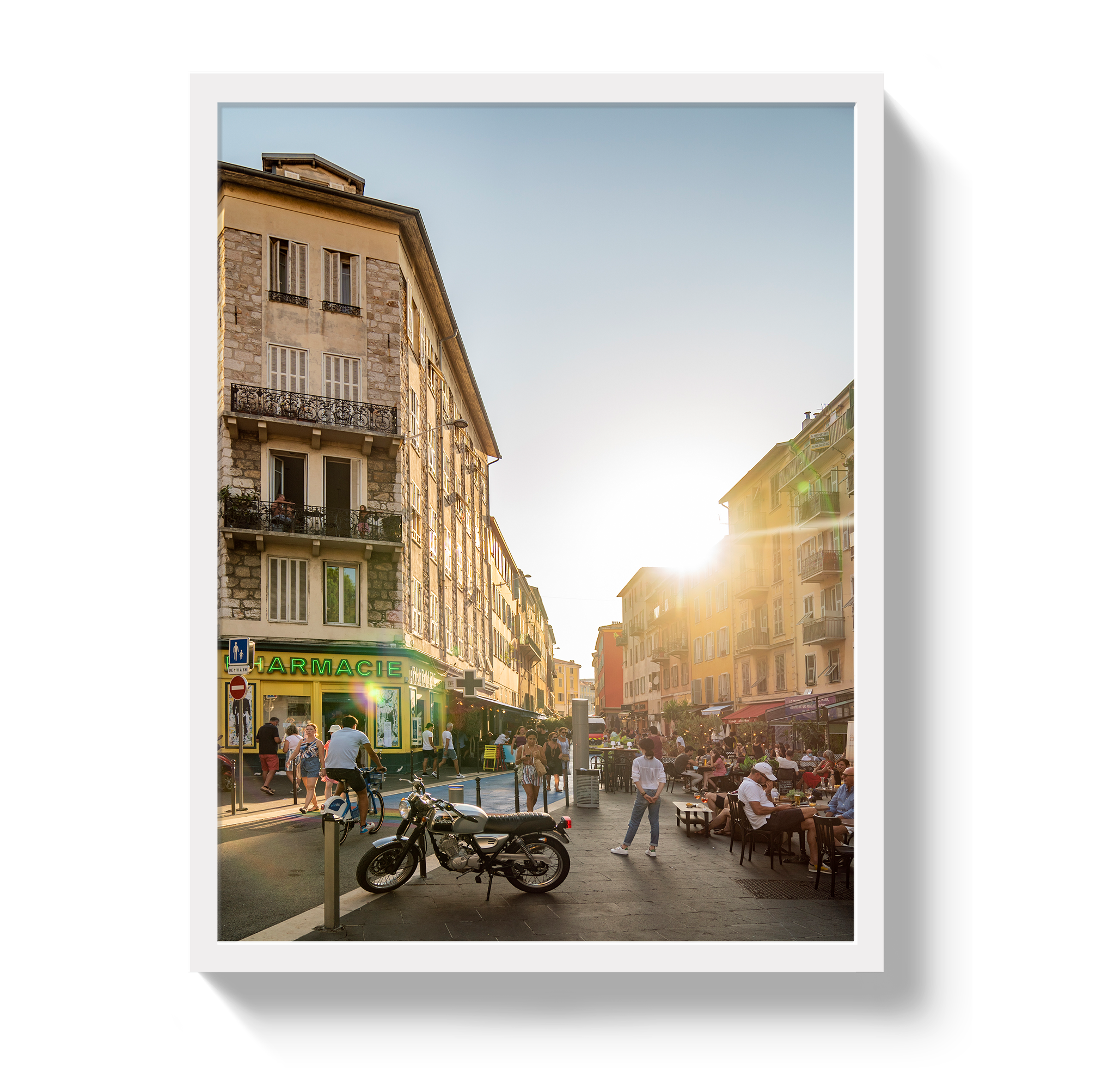 Sunset in Nice