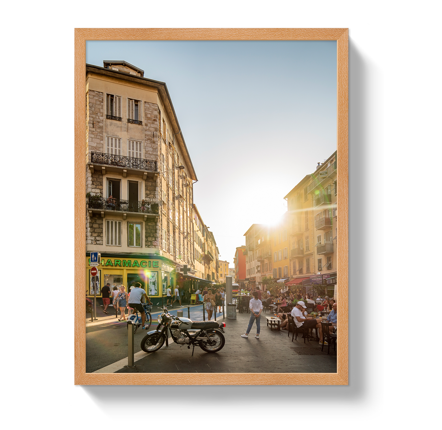 Sunset in Nice