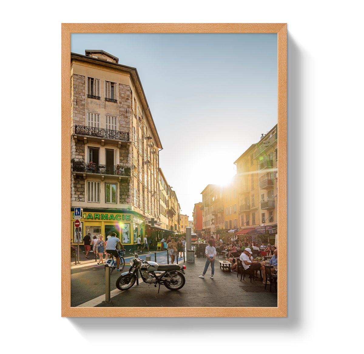 Sunset in Nice
