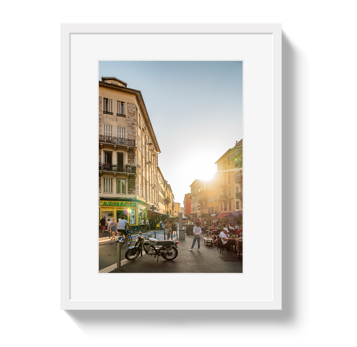 Sunset in Nice