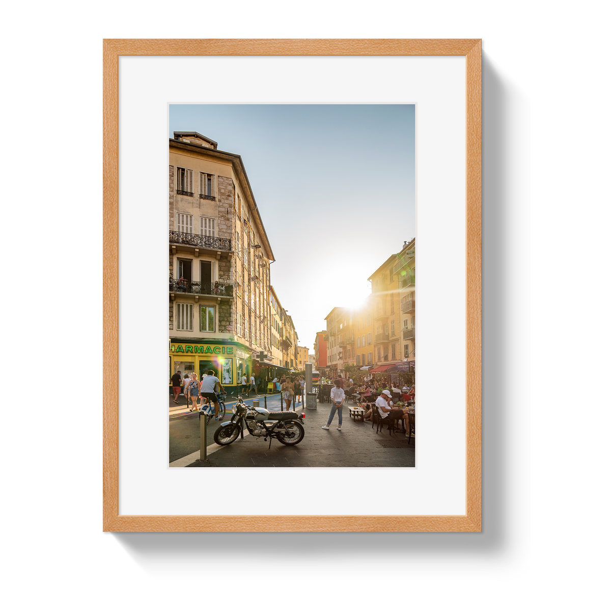 Sunset in Nice