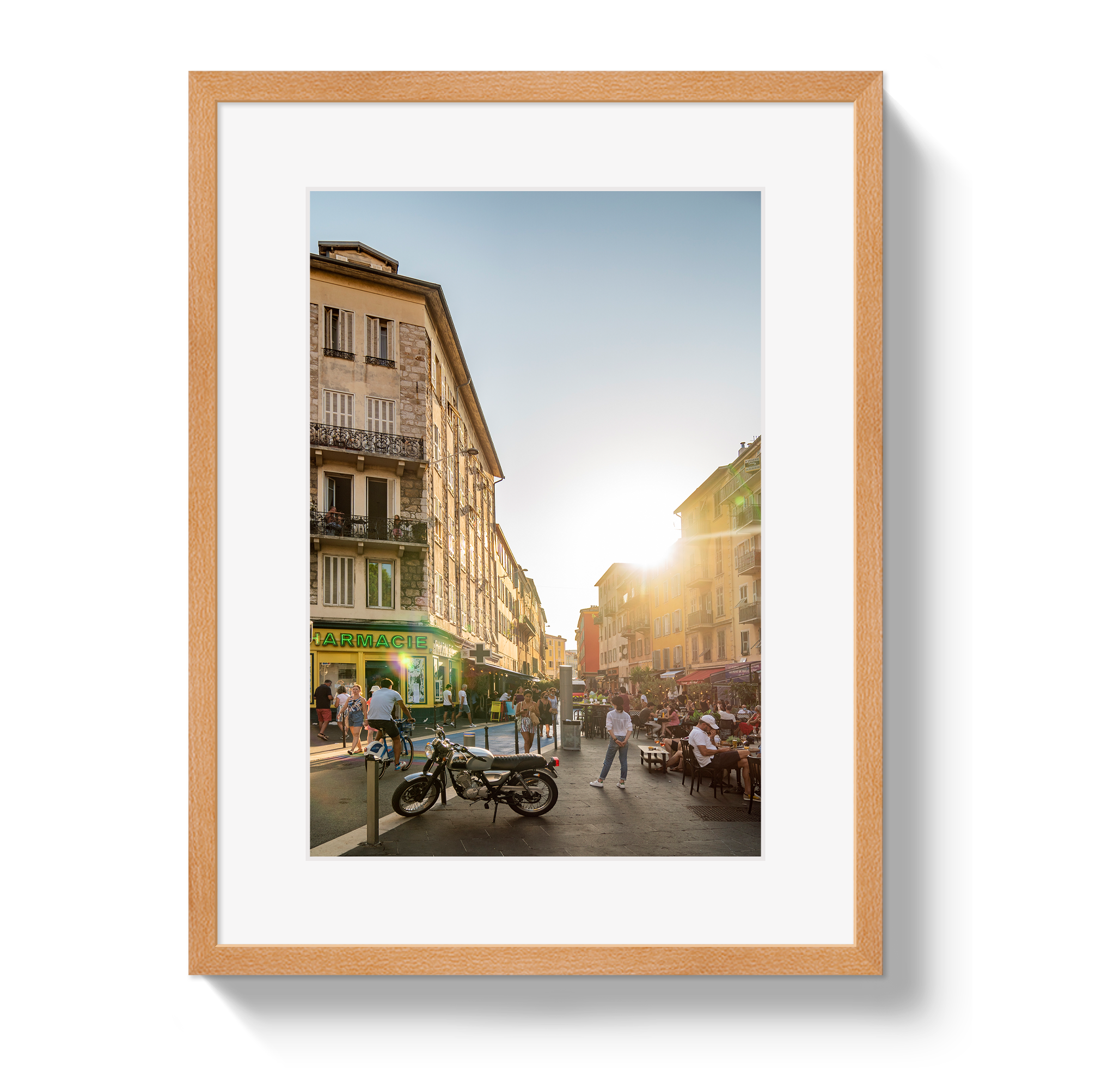Sunset in Nice