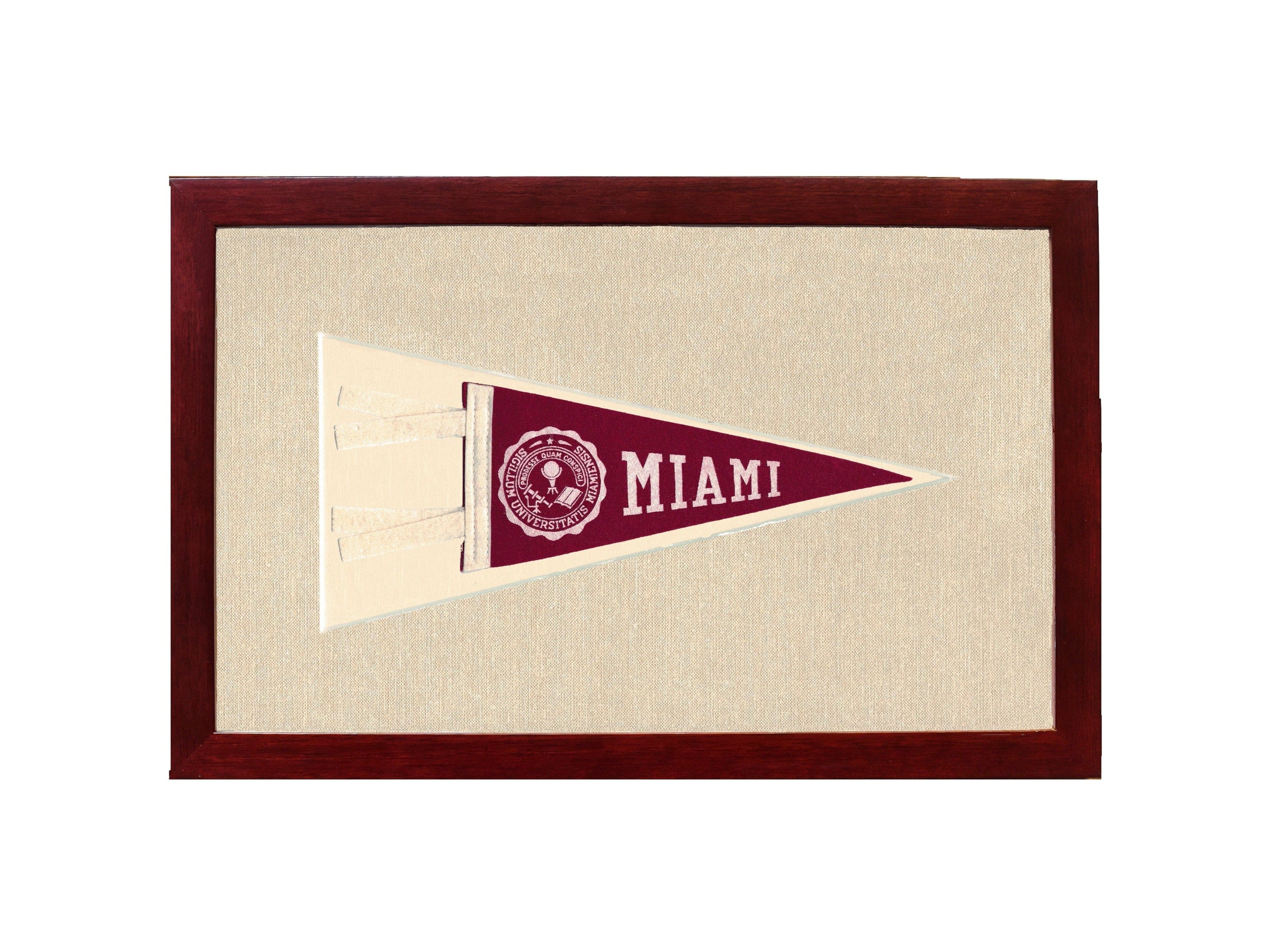 Americana Memories Vintage Pennants and Memorabilia Vintage Miami University Pennant