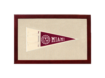 Americana Memories Vintage Pennants and Memorabilia Vintage Miami University Pennant