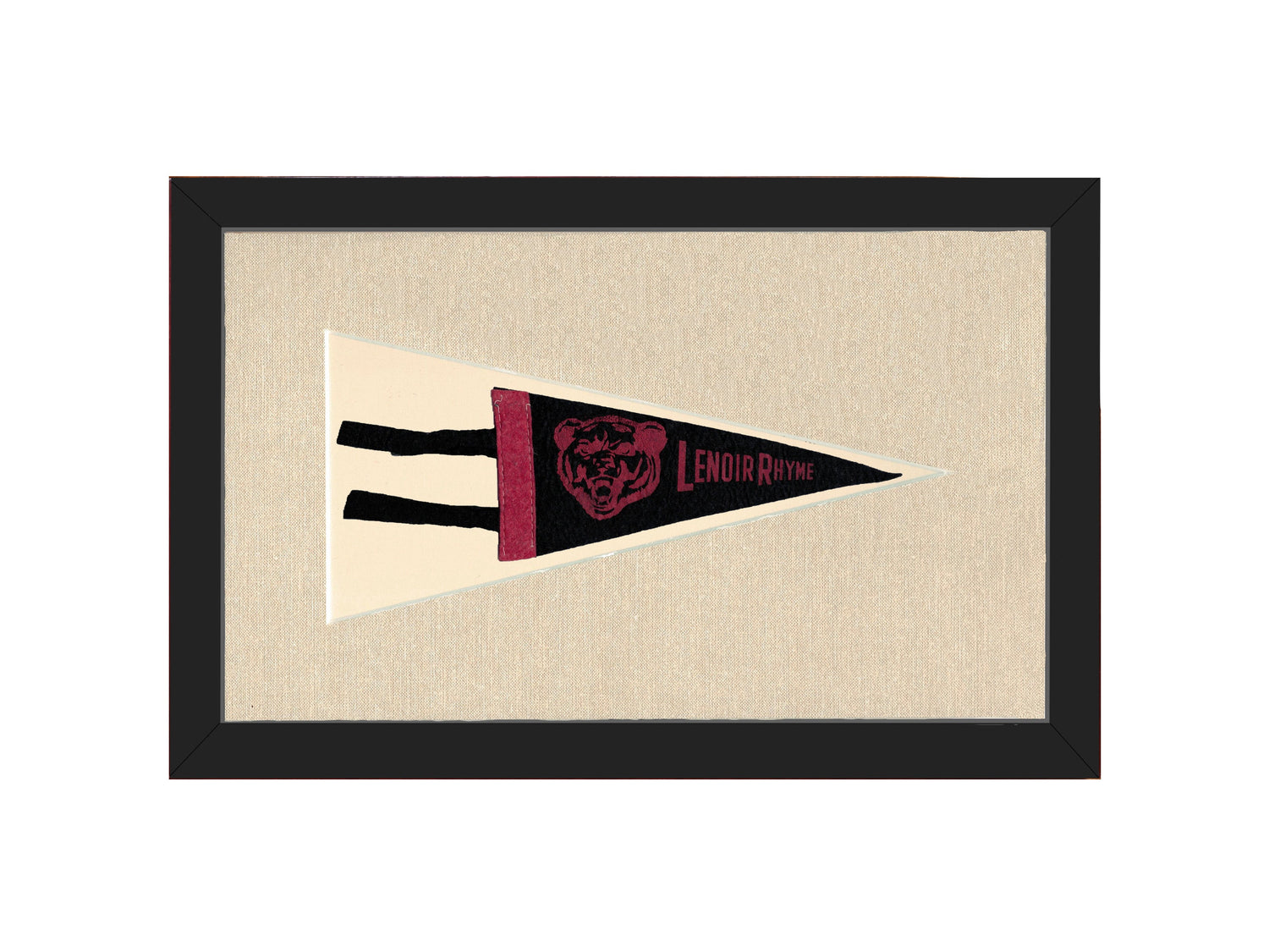 Vintage Lenoir Rhyme Pennant