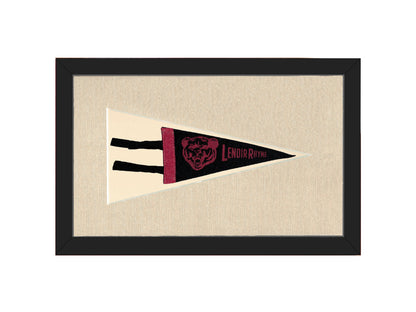 Vintage Lenoir Rhyme Pennant