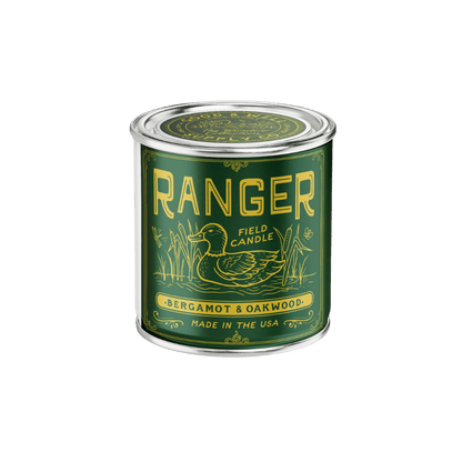 Good &amp; Well Supply Co Candles Half Pint / 8oz / Cotton Wick Ranger Field Candle