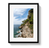 Johnny Vacay Black / 11x14 / Matte Mediterranean Staircase