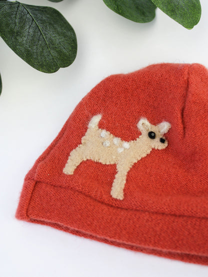 Fawn Cashmere Hat - Newborn - My American Goods