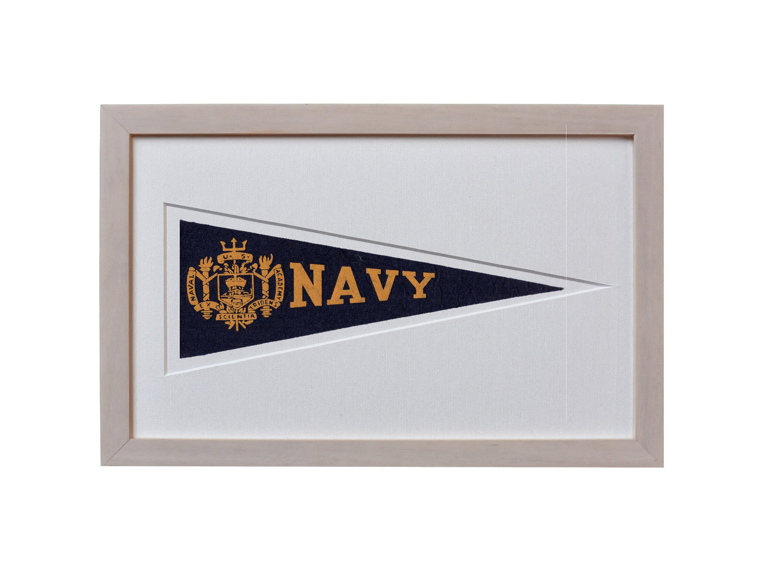 Vintage Navy Hormel Pennant