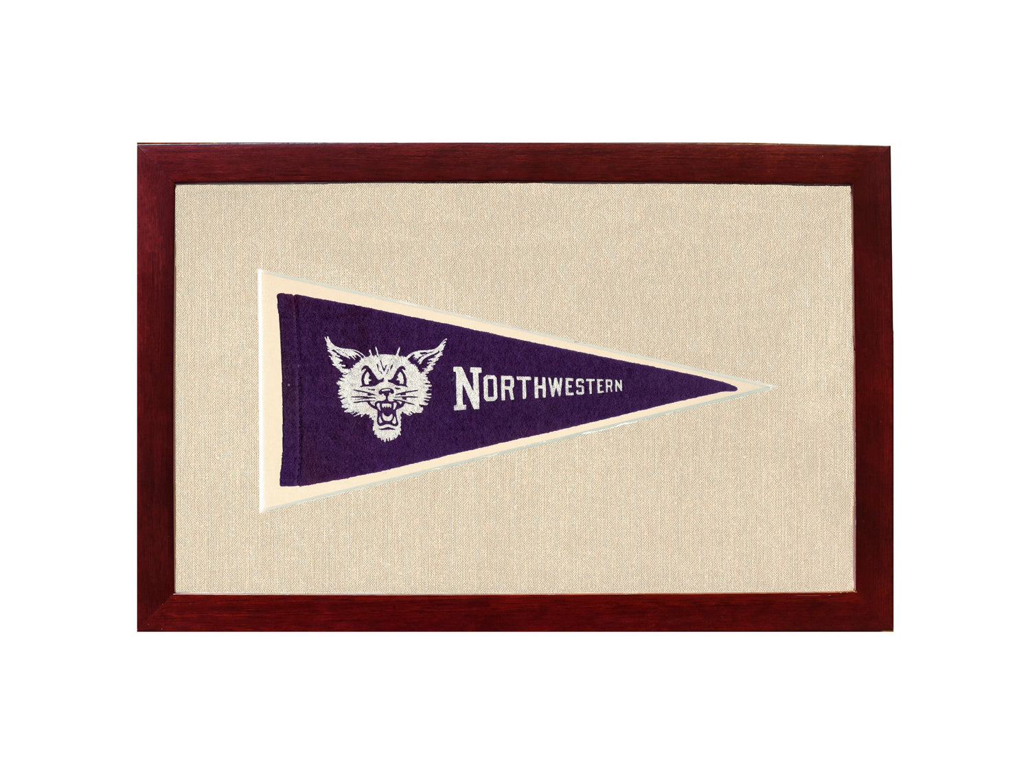 Vintage Northwestern Pennant