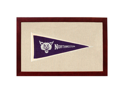 Vintage Northwestern Pennant