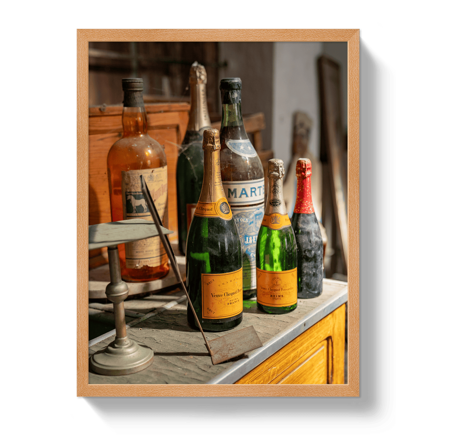 Johnny Vacay Oak / 11x14 / Full Bleed Vintage Veuve