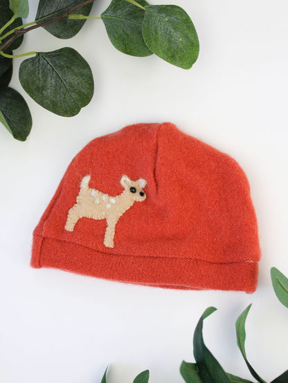 Fawn Cashmere Hat - Newborn - My American Goods