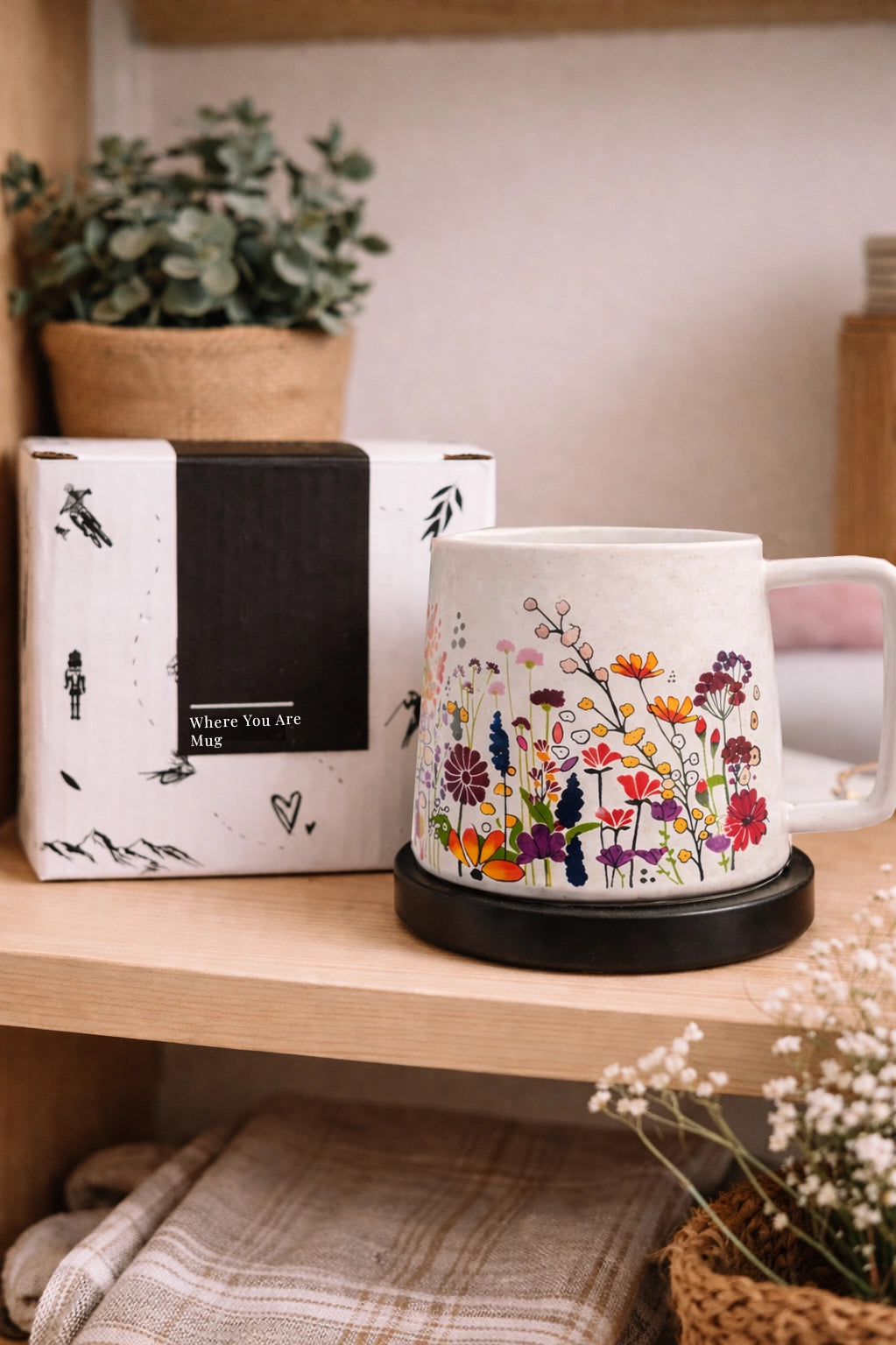 Mom, Love Grows Best Where You Are" Mug