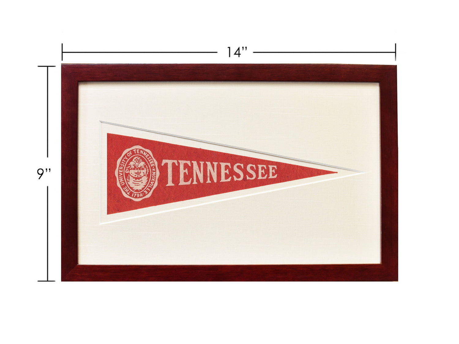 Vintage University of Tennessee Hormel Pennant