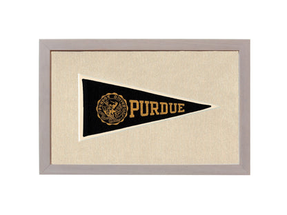 Americana Memories Vintage Pennants and Memorabilia Vintage Purdue Pennant