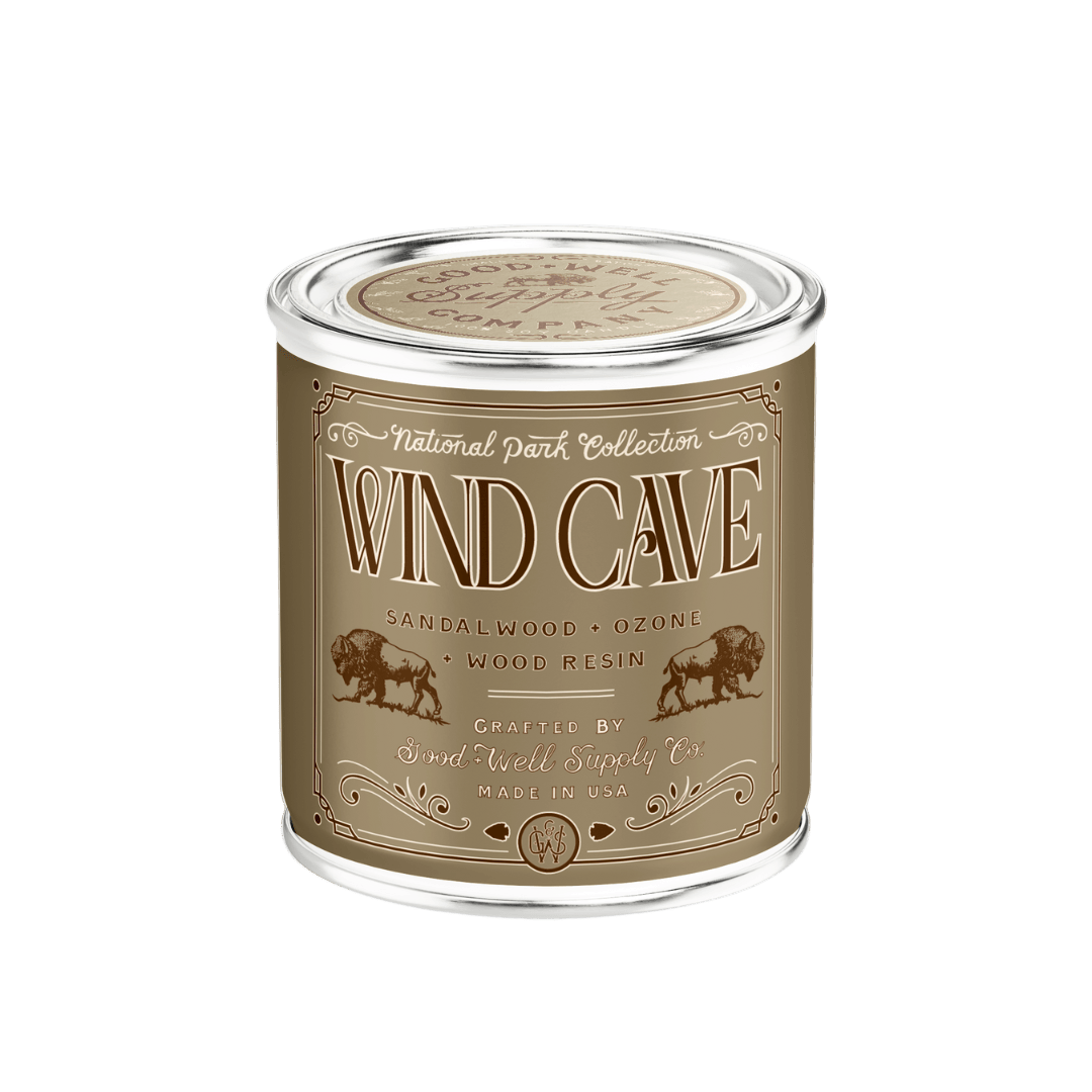 Good &amp; Well Supply Co Candles Wind Cave National Park Candle