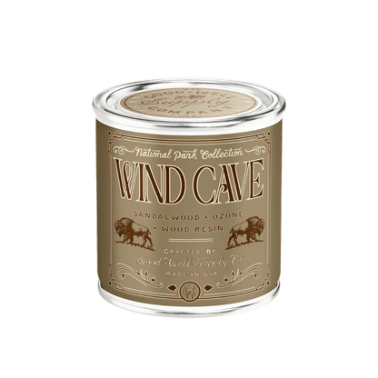 Good &amp; Well Supply Co Candles Wind Cave National Park Candle