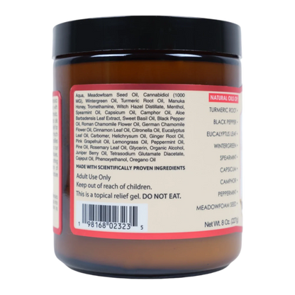 Manuka Comfort Cooling Gel | Aloe &amp; Botanicals (4 oz) - My American Goods