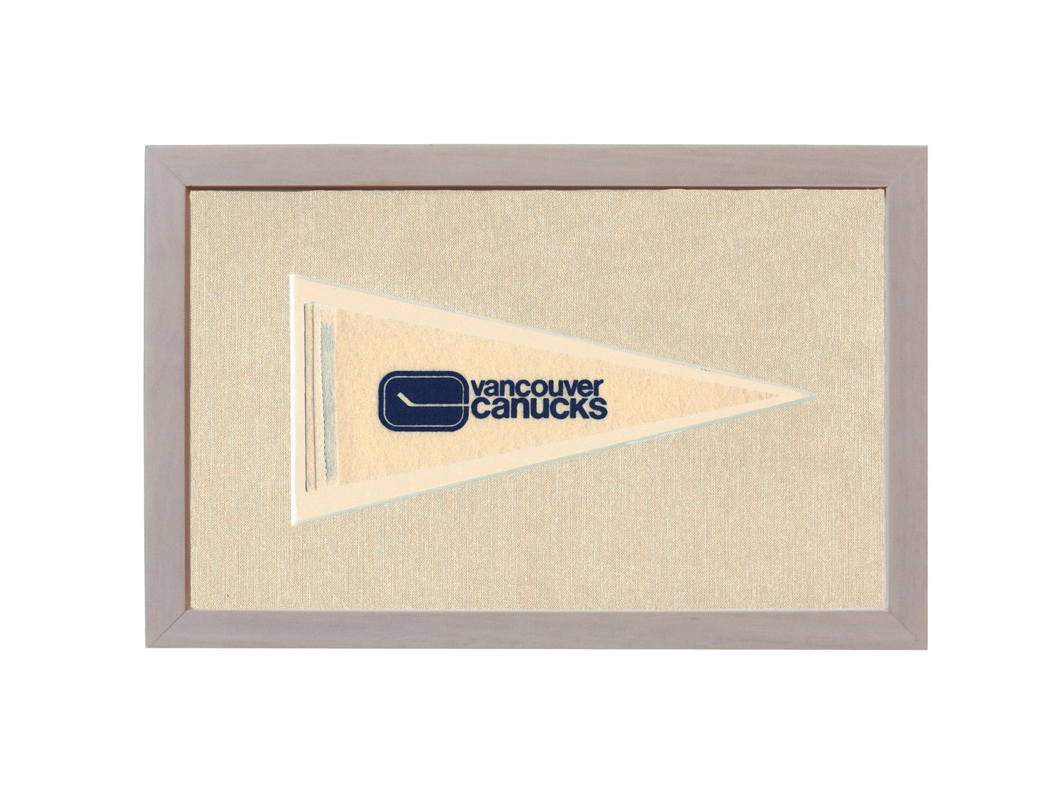 Americana Memories Vintage Pennants and Memorabilia Vintage Vancouver Canucks Pennant